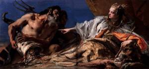 TIEPOLO, Giovanni Battista - Neptune Offering Gifts to Venice Neptune offrant des cadeaux à Venise