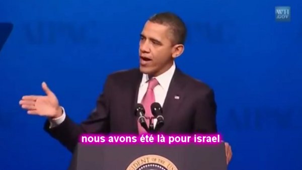 Le Prophète Obama fait le toutou devant l&rsquo;AIPAC