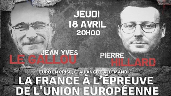 Conférence de Pierre Hillard – La France à l&rsquo;épreuve de l&rsquo;Union Européenne