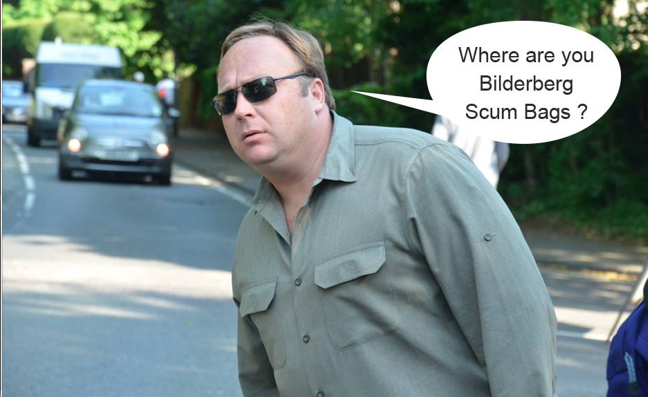 Reportage au Bilderberg 2013 – Jour 1 – Interview d&rsquo;Alex Jones