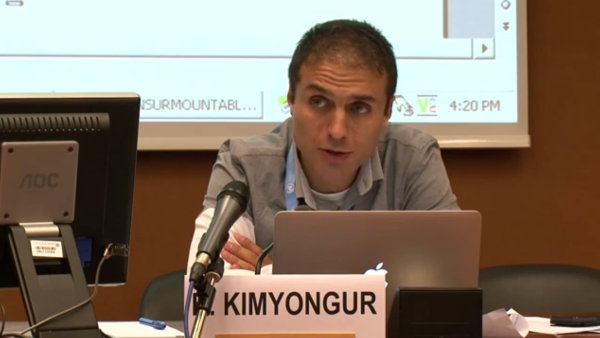 Bahar Kimyongür au HCR : «&nbsp;Tous ceux qui sont pour la paix en Syrie sont taxés de complotistes »