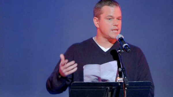 Matt Damon lit un discours d&rsquo;Howard Zinn sur la désobéissance civile