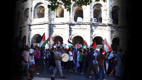 Manifestation pro-palestinienne à Nîmes (17 juillet 2014)