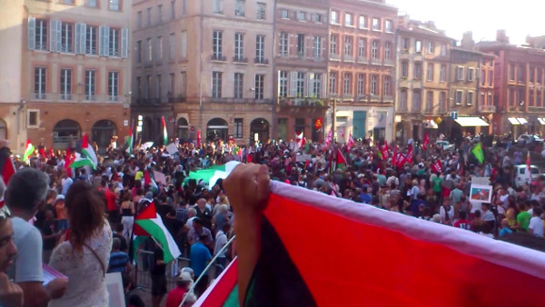 Manifestation à Toulouse en soutien aux habitants de Gaza (23 juillet 2014)