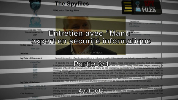 Documentaire « Au-delà d’Internet : PRISM, ECHELON ou la surveillance généralisée » (3/4)