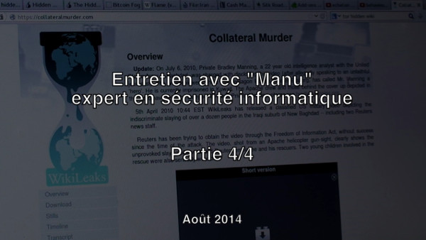 Documentaire « Au-delà d’Internet : Assange/Snowden, vers une société panoptique » (4/4)