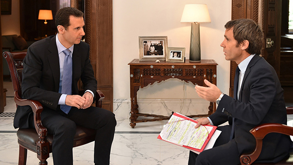 Interview de Bachar Al-Assad : un grand moment de solitude pour David Pujadas