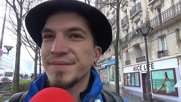 Reportage à la manifestation de Paris contre la loi El Khomri