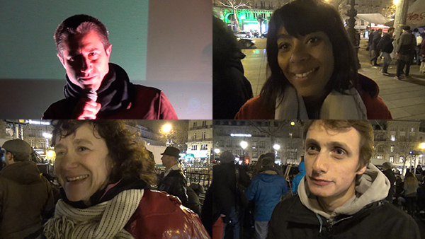 Reportage à la Nuit Debout : discours de François Ruffin, interviews de citoyens