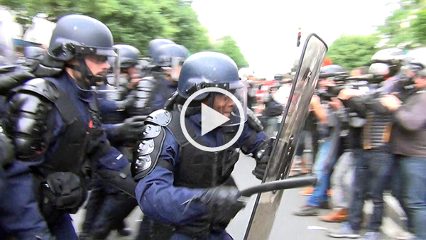 Reportage à la manifestation du 28 juin contre la loi El Khomri