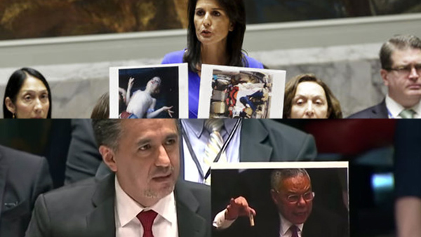 Les USA brandissent à nouveau les armes chimiques pour justifier leur Choc des Civilisations