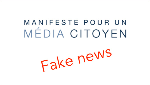 « Manifeste pour un média citoyen » : info ou intox ?