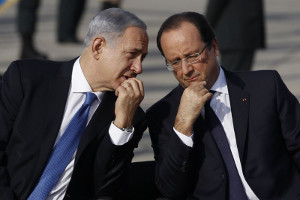 Francois-Hollande-Benjamin-Netanyahu-300