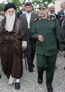 Le Général Qassem Souleimani et le Guide Suprême d'Iran
