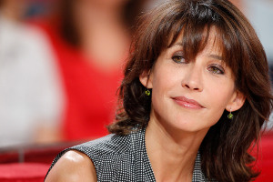 SOPHIE MARCEAU - ENREGISTREMENT DE L'EMISSION 'VIVEMENT DIMANCHE'.  |