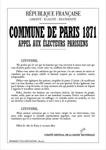 L'affiche du Comité Central