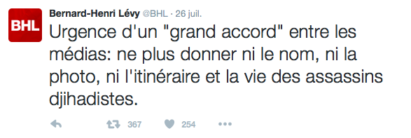 tweet BHL