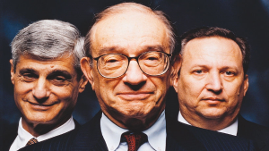Robert Rubin trésor Goldman Sachs Greenspan réserve fédérale Larry summers Harvard