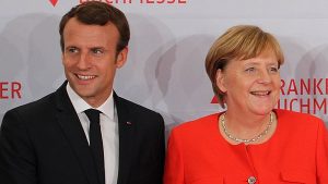 Emmanuel Macron et Angela Merkel